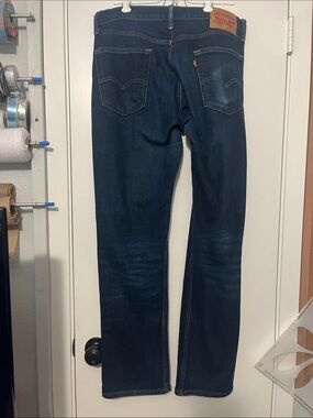 Levi's Dark Indigo Men's Straight Jeans